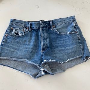 Agolde Parker jean shorts size 28